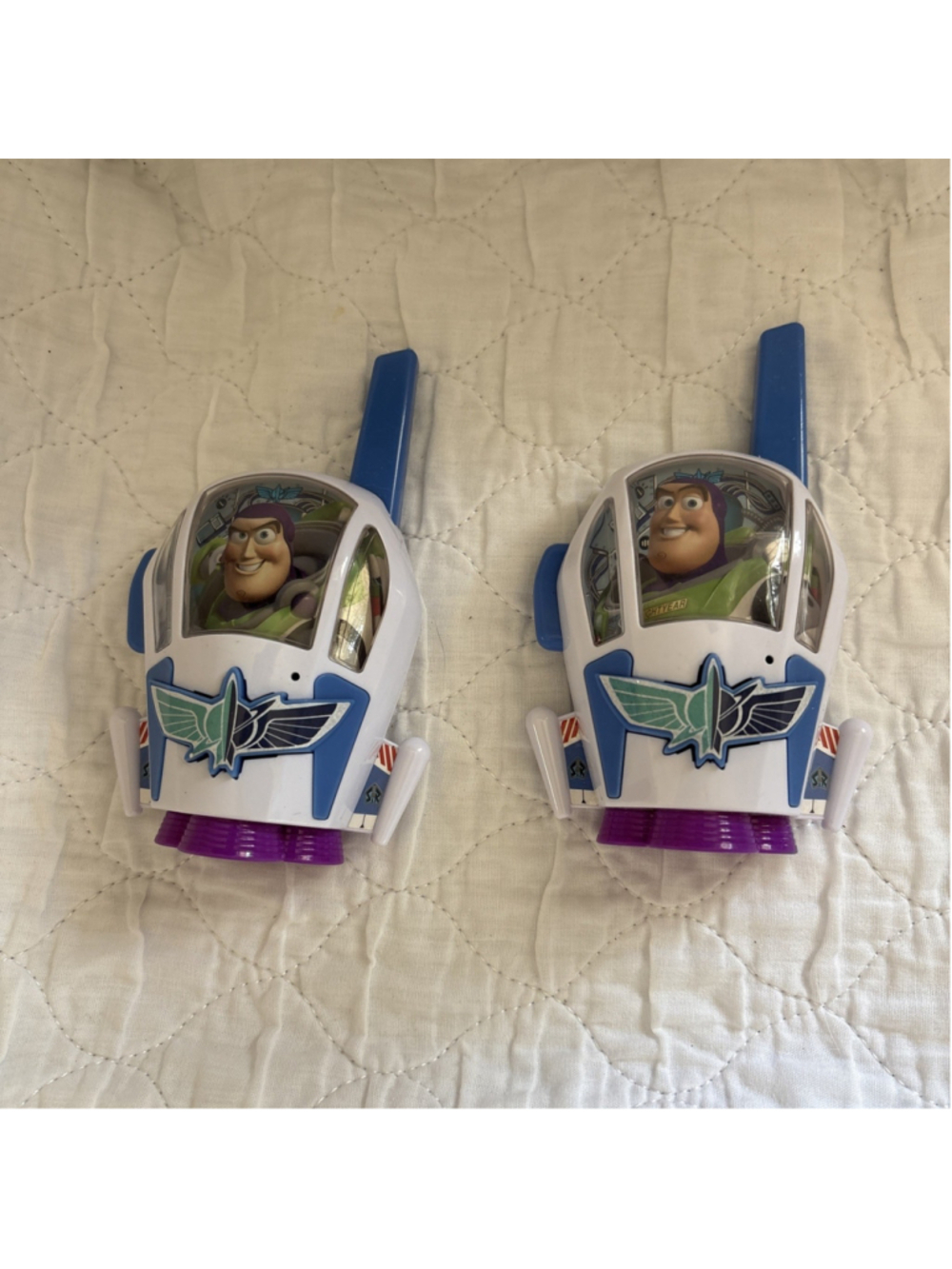 Vintage Buzz Light Year Walkie-Talkies